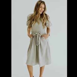 NWT Roolee Josie Midi Dress